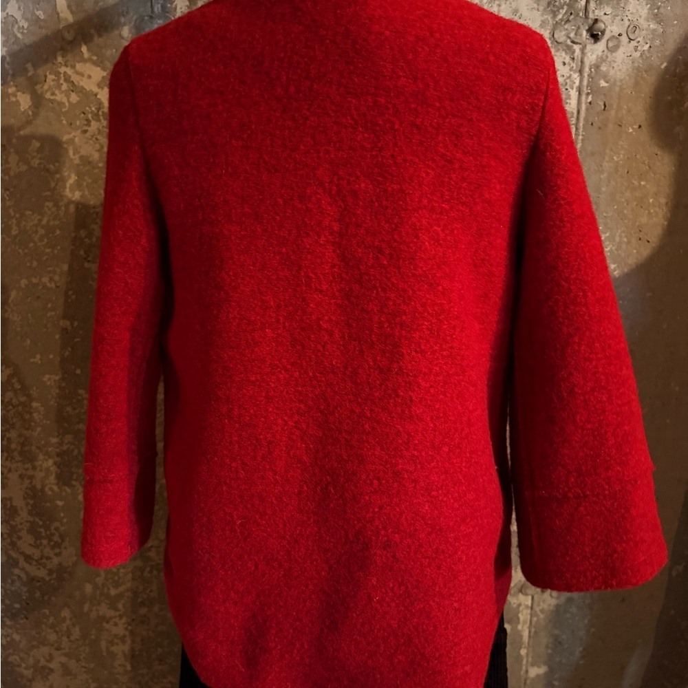 Red Wool Jacket - Picture 4 of 9